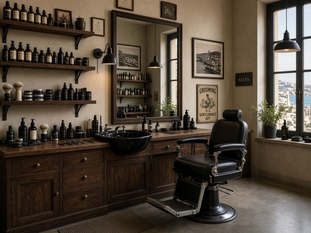About the Barbershop / mens grooming studio at Risvedipen Studio