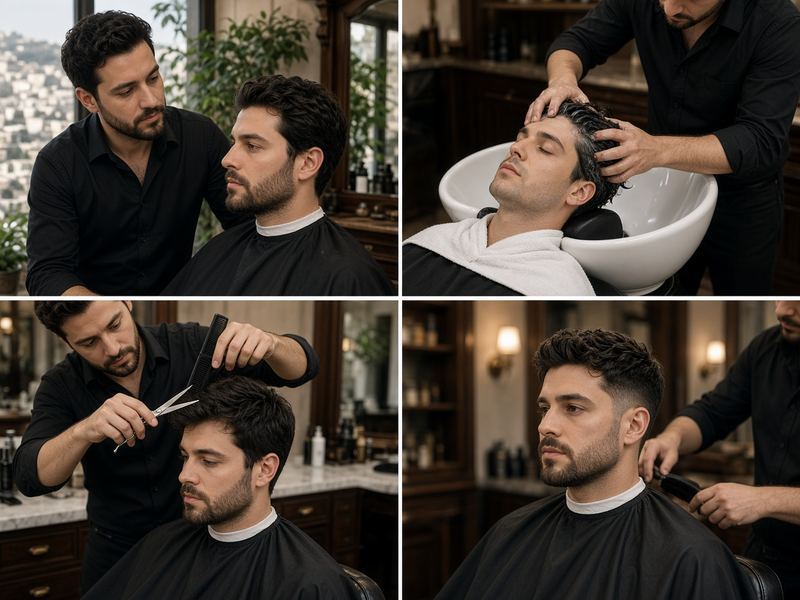 Classic cut at Risvedipen Studio