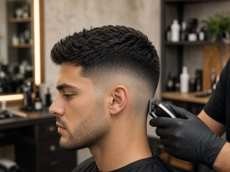 Skin fade at Risvedipen Studio